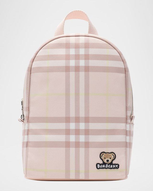 Kid's Huey Small Check Backpack